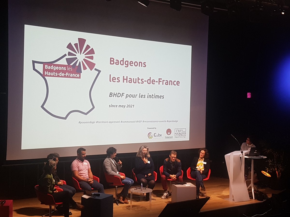 mdatourcoing's tweet photo. 📢 OpenBadges : de la reconnaissance au pouvoir d'agir... La MdA participe à l'événement ePIC à Lilliad Learning Center Innovation à Lille ❗️ et poursuit son travail sur les openbadges...
Contact : Marion Vidal : m.vidal@mda-tourcoing.fr/
#ReconnaissanceOuverte #openePIC https://t.co/HiJhyaecpo