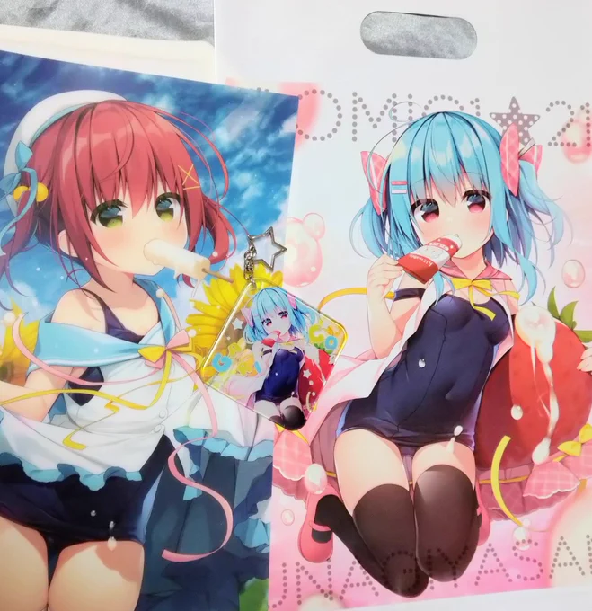 グッズは先に確認出来た🙌どれもきれいに印刷していただきました〜☺️ 