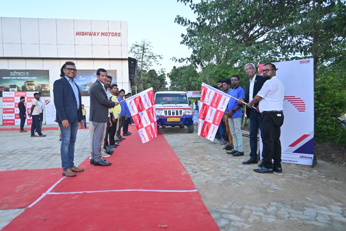 ETBIndia's tweet photo. Welcome to Highway Motors, our dealership in Silchar, Assam.
A step to serve you better. We Are With You, Har Kadam Har Waqt.
Know more- https://t.co/0LuwsZww4L
#Dealership #DealershipNetwork #partnership #prosperity #Assam #growth #development #Eicher #EicherTrucksAndBuses https://t.co/9Zu3SWAVlV