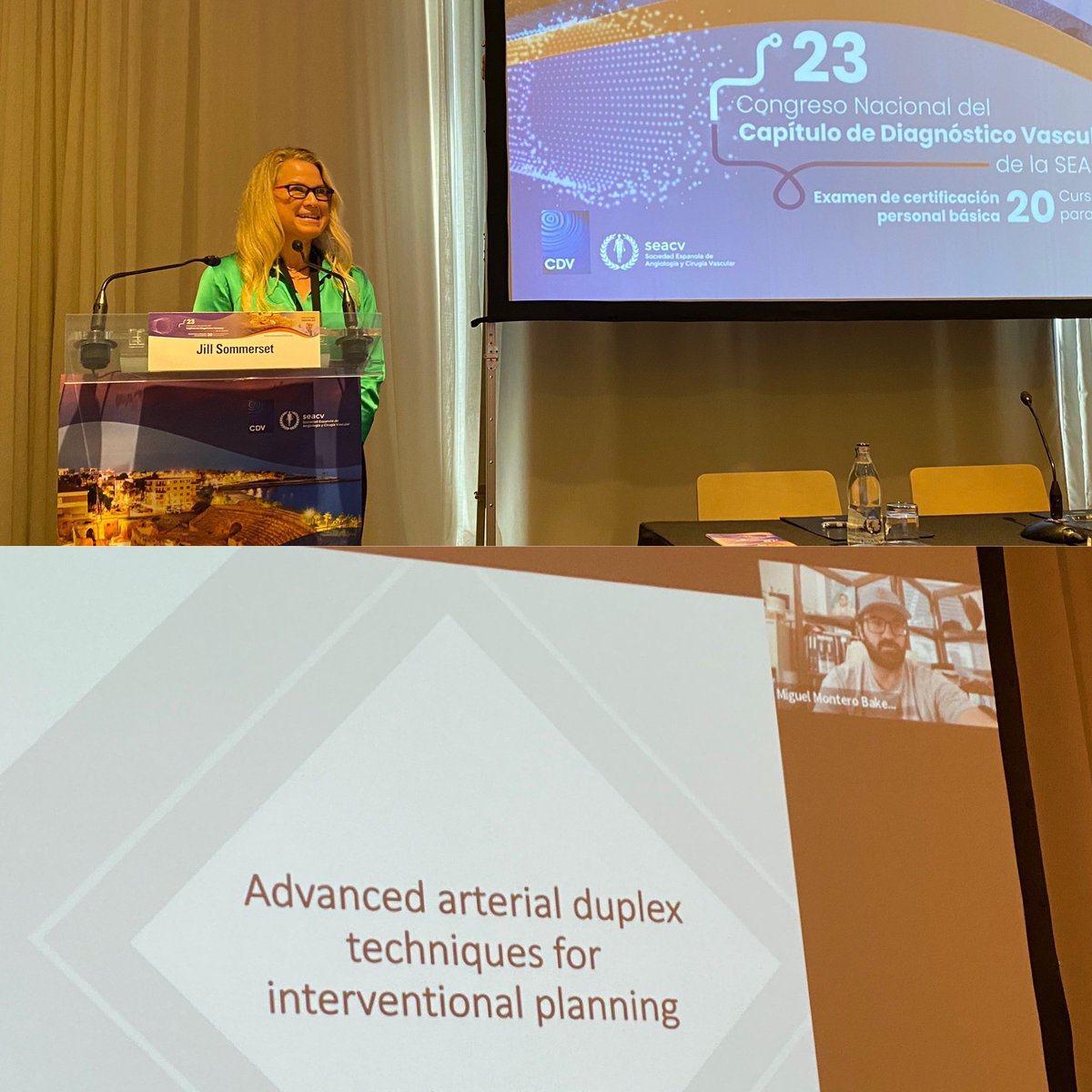 Leni_Karr's tweet photo. Enjoying a fabulous morning in Tarragona listening to an All-Star PAT Team 🙏🏼👏🏼 an honor and privilege to be here! @JillSommerset @antoniomunoa @DrTehan @drcostantino1 @monteromiguel @jmills1955 @XavierMartMest1 https://t.co/f37Pqv21Wt