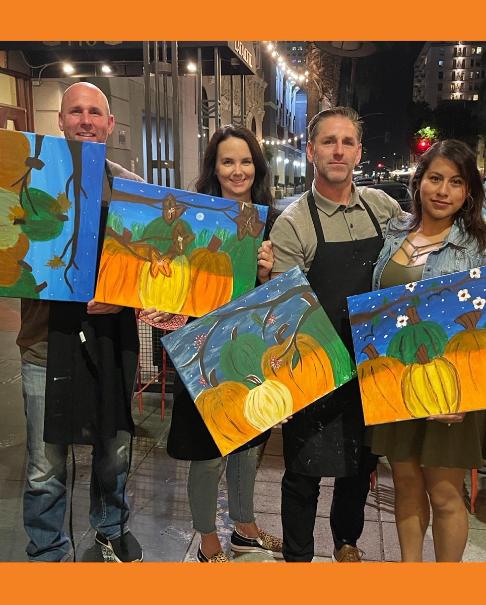 EnlightenedAunt's tweet photo. #PaintNightWithTam
#BrushstrokesAndBeverages https://t.co/Z3XxSsFBwC