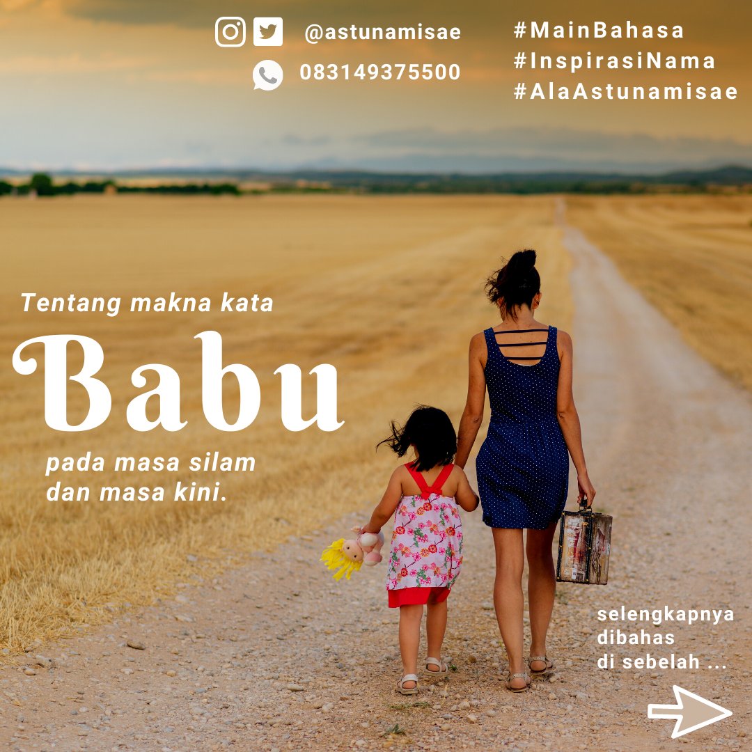 sefkelik's tweet photo. Ingat lho ya "Merbabu" bukanlah berarti "gunung yang dapat memuntahkan babu atau pembantu dari kawahnya" ... .
#konsultasinamabayi
#jasaraciknamabayi #raciknamabayi
#MainBahasa #BahasaIndonesia #Etimologi #AkarKata #AkarBahasa #MaknaKata #definisi https://t.co/0CowiXbnit