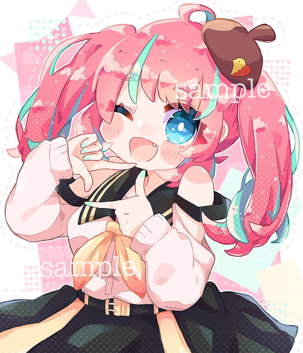 「#あなたのぴんく色の作品を見せてください ご依頼いただいたピンクの子たち」|七草よもぎ❕部数アンケあります❕のイラスト
