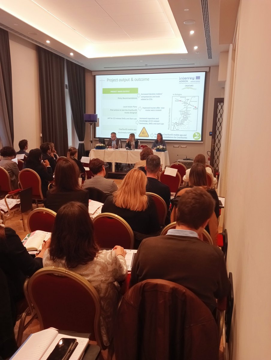 CreaturesProje2's tweet photo. #CREATURESevent
🔝Let's discover more about #CREATURESproject, goals achieved and planned activities with the #LeadPartner of the project, @cittametrobo !
👉https://t.co/TsH2Pinsch👈 https://t.co/zmGR13hhJ9