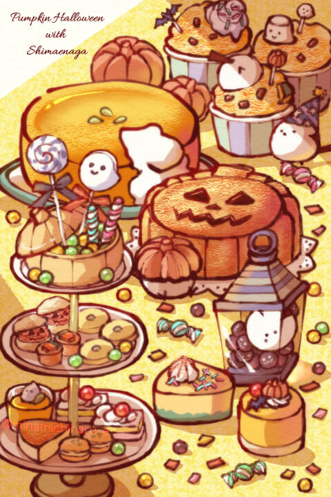 おうちのハロウィン！ #ハロウィン #シマエナガ