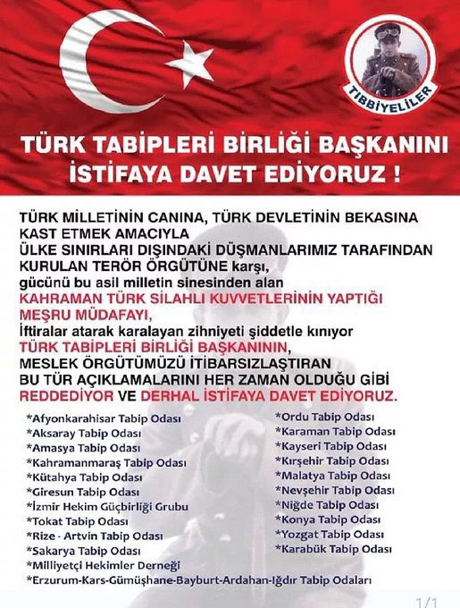 Doktorların ve sağlık sektörünün sorunlarını anlatan yazı dizileri yaptığımda en çok vurgu yaptığım konu Türk Tabipleri Birliği’nin aşırı politize olmasının hekimlere büyük zarar vermesiydi. İnsan sağlığı gibi hayati bir konuyla ilgilenen doktorların bu sorunu çözmesi gerek