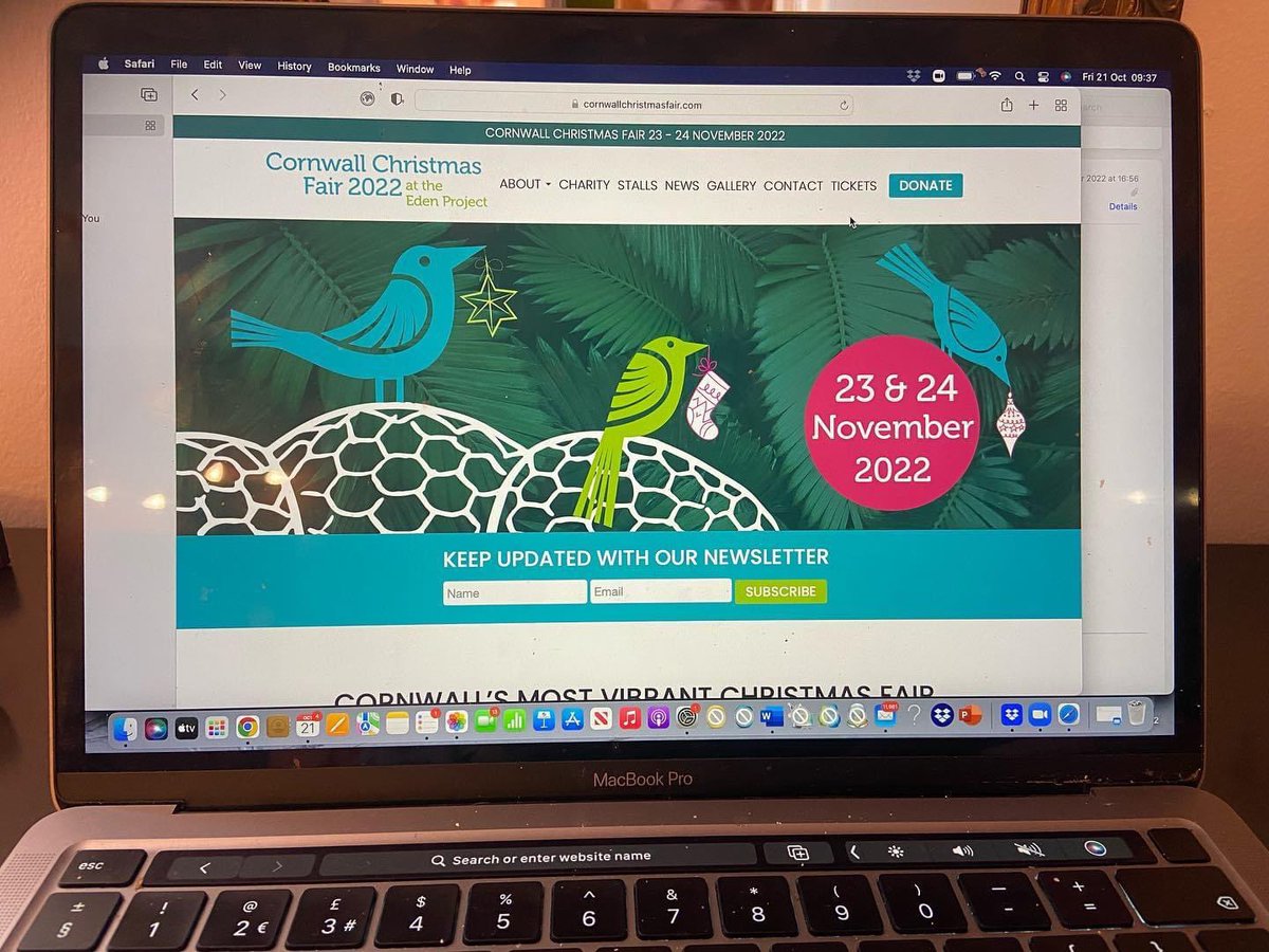 Cornwall Christmas Fair tweet media