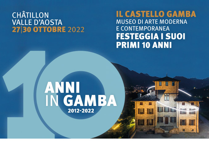 #21ottobre Pronti a festeggiare i 10 anni del #CastelloGamba?!
Scoprite il programma su: castellogamba.vda.it