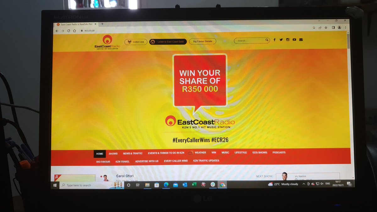 Lenoregov's tweet photo. @ecr9495 #EveryCallerWins #ECR26 🤞🏻🎉🥳 https://t.co/Nsc0d7LEVp