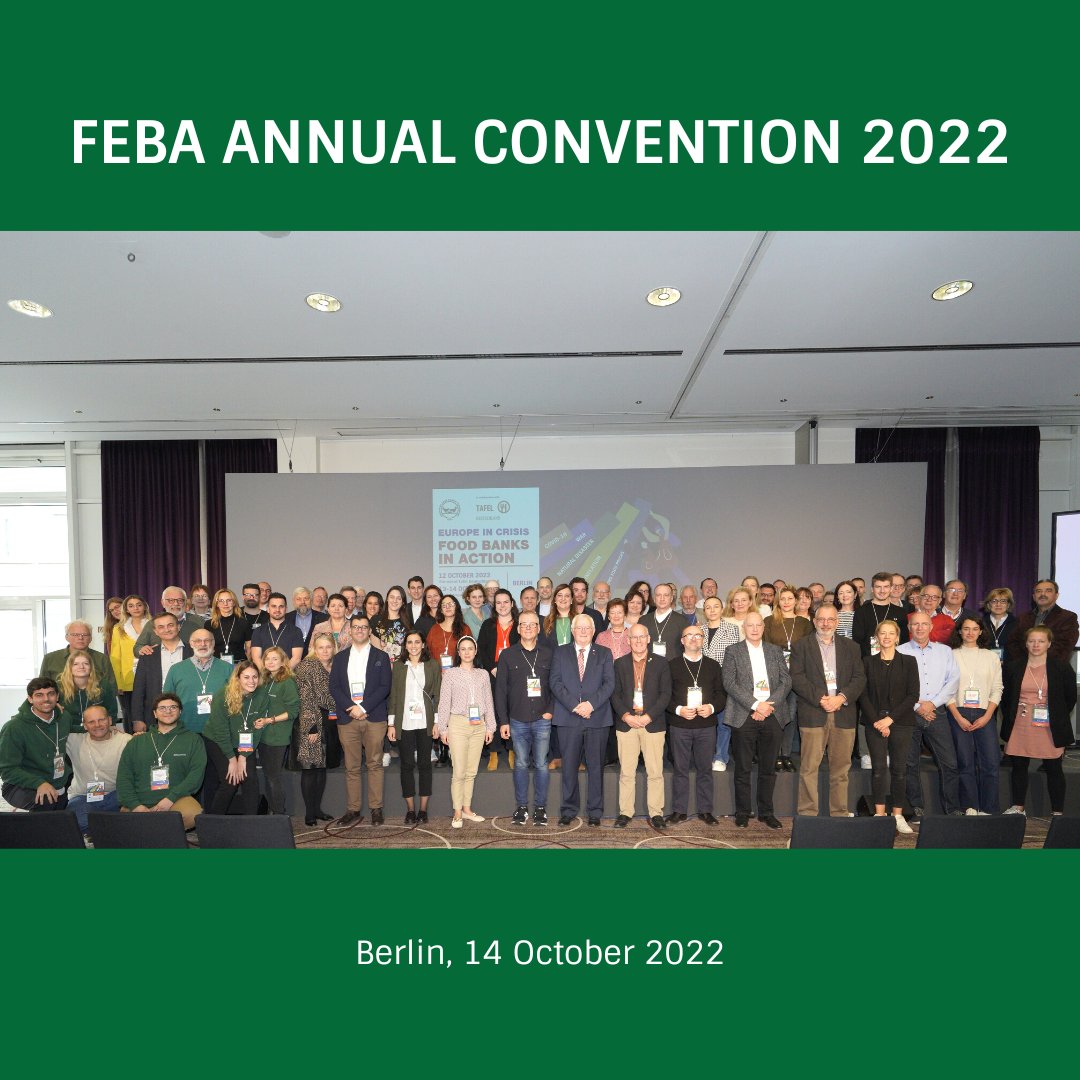EuroFoodBanks's tweet photo. “Alone we are invisible, together we are invincible.”
With the words of our President Jacques Vandenschrik we would like to close this series of insights into the FEBA Annual Convention 2022. We hope to see you all next year! 💚
#WeAreFEBA https://t.co/2uZnposD8V