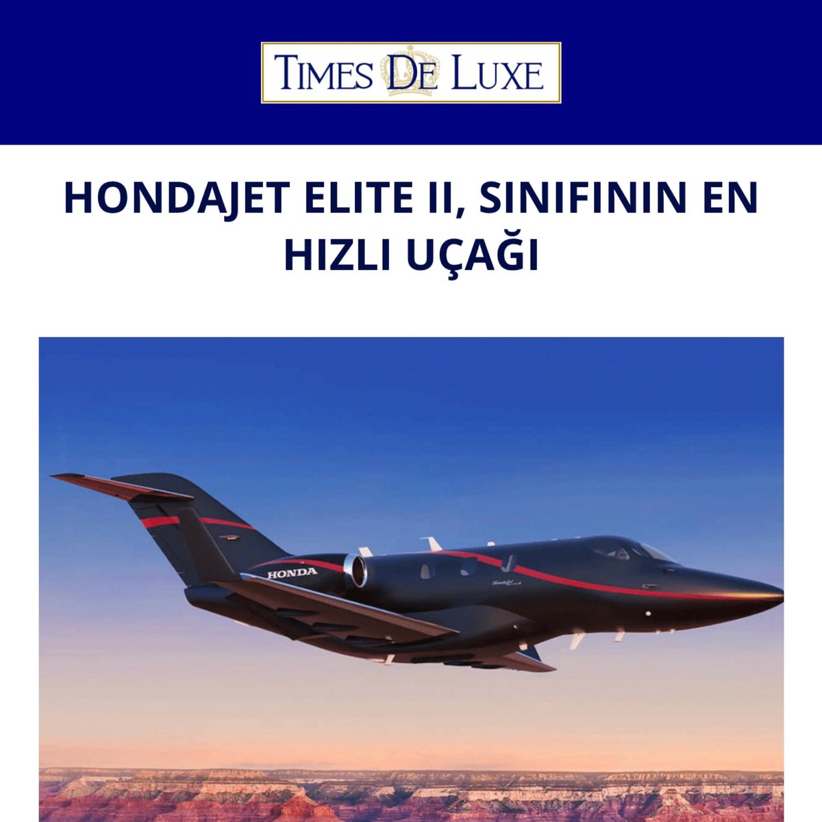 Honda Aircraft Company, Orlando, Florida’daki 2022 Ulusal İş Havacılığı Konvansiyonu ve Fuarı’nda (NBAA-BACE) “HondaJet Elite II”yi tanıttı.

#hondajet #jet #lüks #lüksjet #luxury #luxuryjet #timesdeluxe

timesdeluxe.com/hondajet-elite…