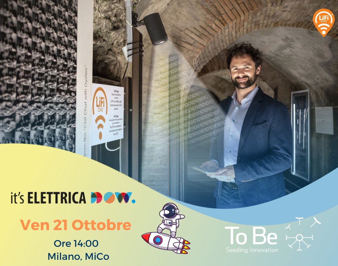 💡 Oggi a #Milano it's ELETTRICA <a href="/ComoliFerrari/">Comoli Ferrari</a> #FFQ2022
💡 Appuntamento dedicato alle giovani aziende innovative sostenute da <a href="/feelventure/">Feelventure</a>  con la partecipazione del nostro #CEO <a href="/Fra7russo/">Francesco Paolo Russo 🚀</a> 🚀 che parlerà di Soluzioni #LiFi - Trasmissione dati via luce LED
#innovazione #startup