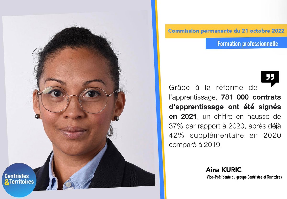 Elus_ForceTerri's tweet photo. 🟢Commission permanente du Conseil Régional #grandest
👉@ainakuric rappelle l'engagement fort de l'Etat et les résultats obtenus par la réforme de l'apprentissage qui a permis l'explosion du nombre d'apprentis. La preuve en chiffres⤵️
#CPOct22 https://t.co/QWyHJmMb3G