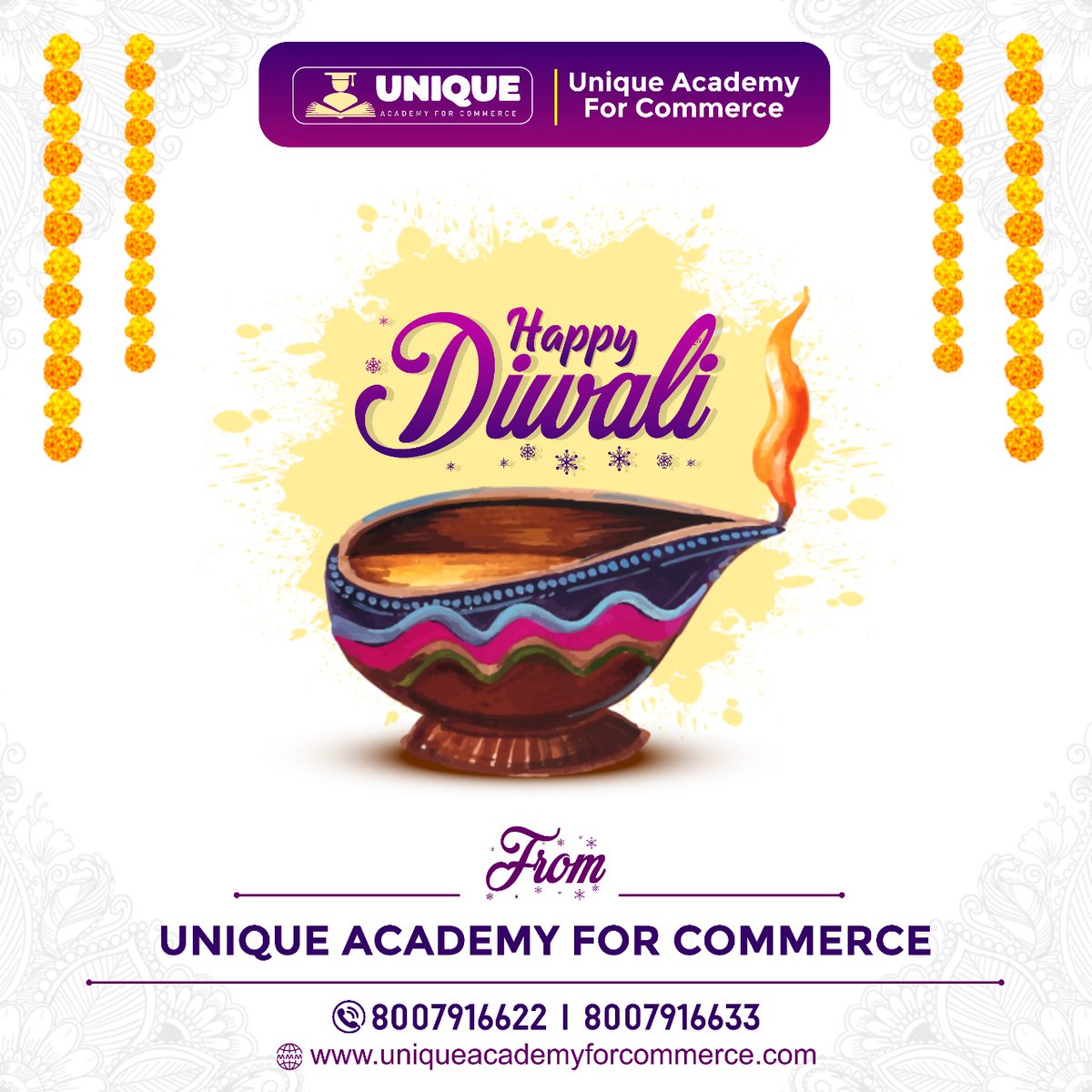 UniqueAcademy8's tweet photo. 🏮🏮🪔Wishing you a beautiful festive season on Diwali on behalf of Management of UNIQUE ACADEMY for Commerce🪔🪔
🪔You thoroughly enjoy this wonderful time with your friends and family and have a festive blast!🪔
🪔Thank you.🎆🪔
#diwali #india #festival #happydiwali #diwaligift https://t.co/FBVjSZzy3S