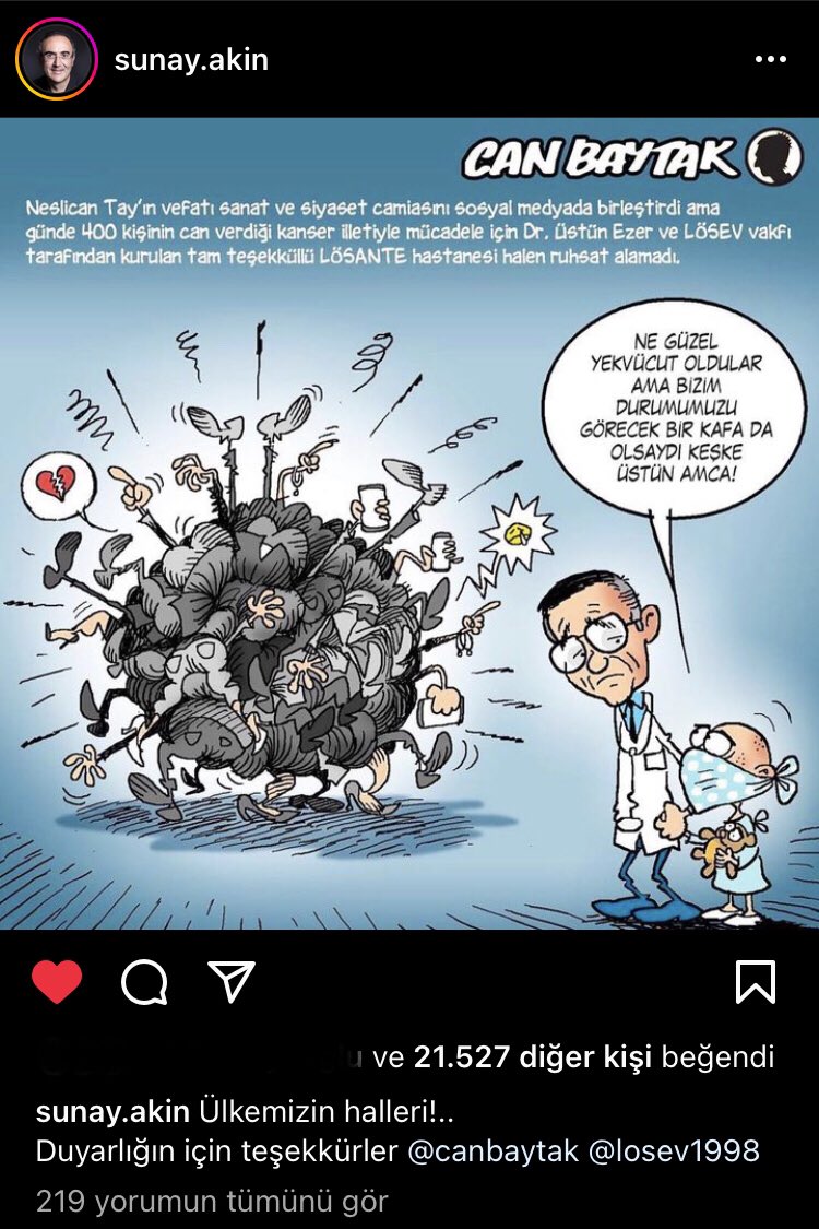 ustunezerfan's tweet photo. 2019’da paylaşmış @SunayAkin ama pek bişey değişmemiş 😔 @canbaytak @ustunezer https://t.co/yZ9OKMuVdo