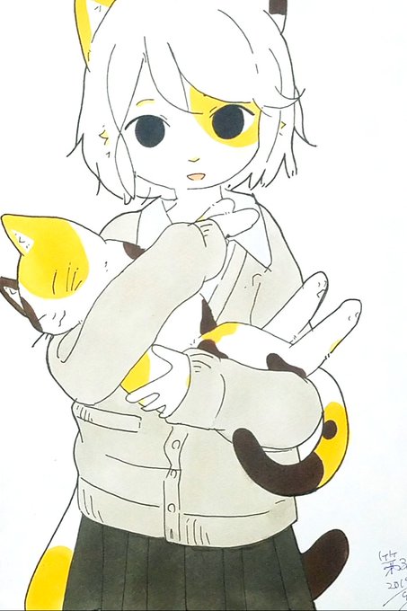 初期のアナログで描いたやつがかなり似てるの謎すぎる 