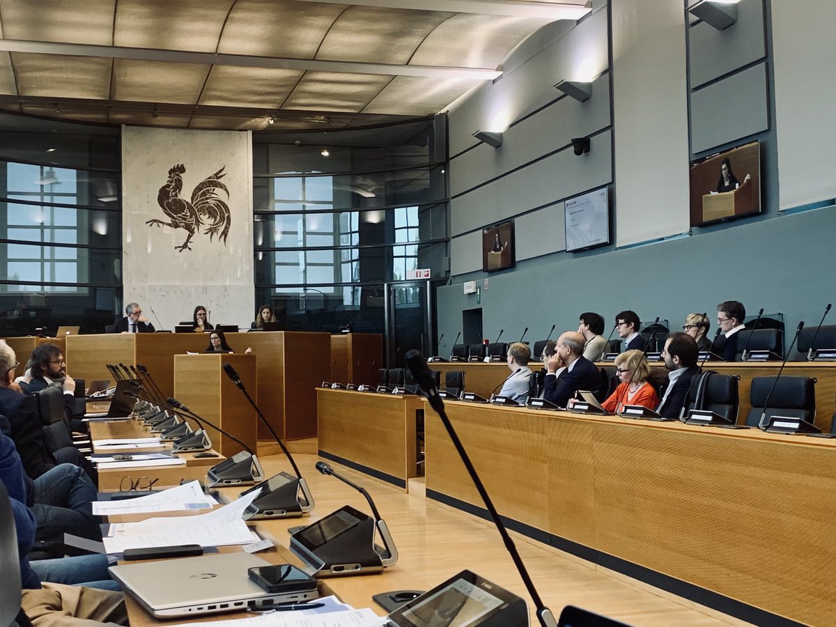 In @parlwallon om te debatteren over de functies en meerwaarde van parlementaire onderzoekscommissies.
Bedankt ⁦<a href="/marcverdussen/">Marc Verdussen</a>⁩ en ⁦<a href="/CELromainville/">Céline Romainville</a>⁩ voor de organisatie!