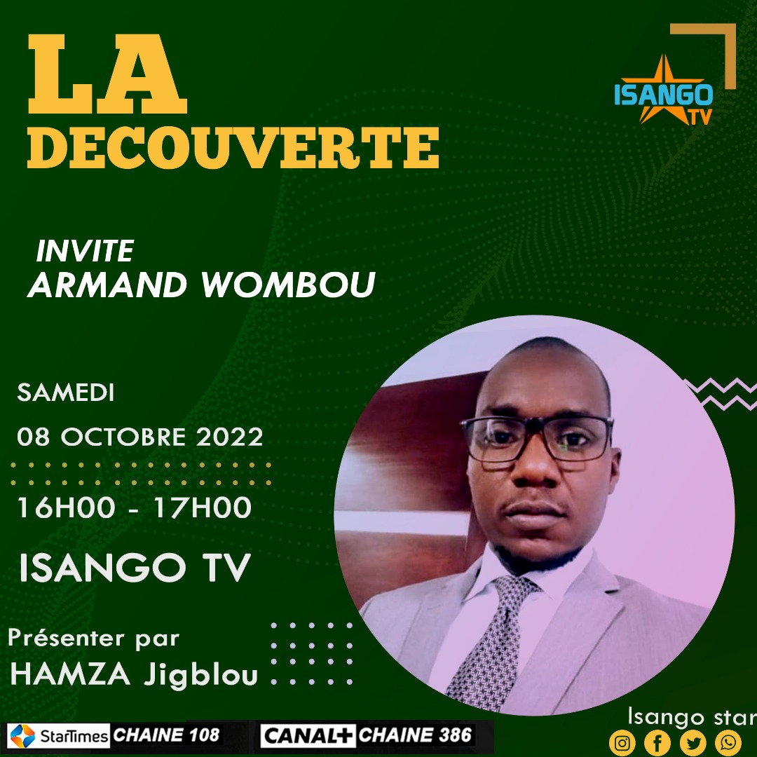 SommeilDu's tweet photo. J'ai eu l'occasion de participer à l'émission LA DÉCOUVERTE pour parler de l'entrepreneuriat des jeunes et de la Chambre de Commerce Québec Afrique. 
Merci à @isangostar, à @marieleatitia7, @CanalPlusRwanda et @hamzajigblou ... https://t.co/xaT3RhHwRr
