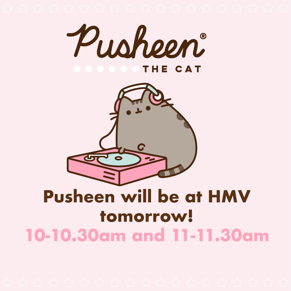 🌈PUSHEEN🌈

Don't forget to meet the most famous cat in the world, here, in <a href="/lakeside_tw/">Lakeside</a> tomorrow morning!

Goodie bags available for the first 3 customers who give the password at the till 🥰 

#pusheen #PopCulture