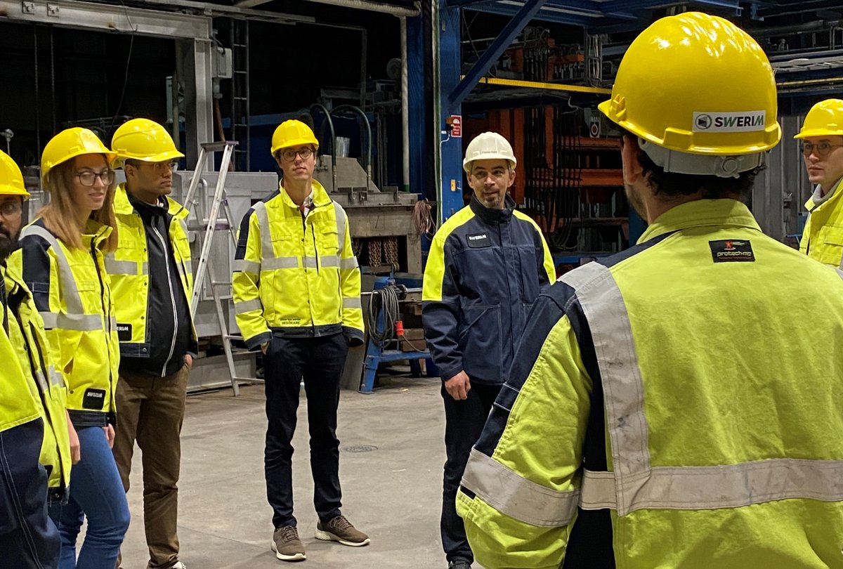 swerim_'s tweet photo. Tack för besöket! Stålakademins doktorandnätverk på studiebesök hos Swerim i Luleå. Dagen bjöd på föreläsningar, personliga möten och en rundtur i verksamheten. En lyckad och inspirerande dag!
Nätverket drivs av @Jernkontoret och främjar kunskapsdelning och erfarenhetsutbyte. https://t.co/XD3er86WTz