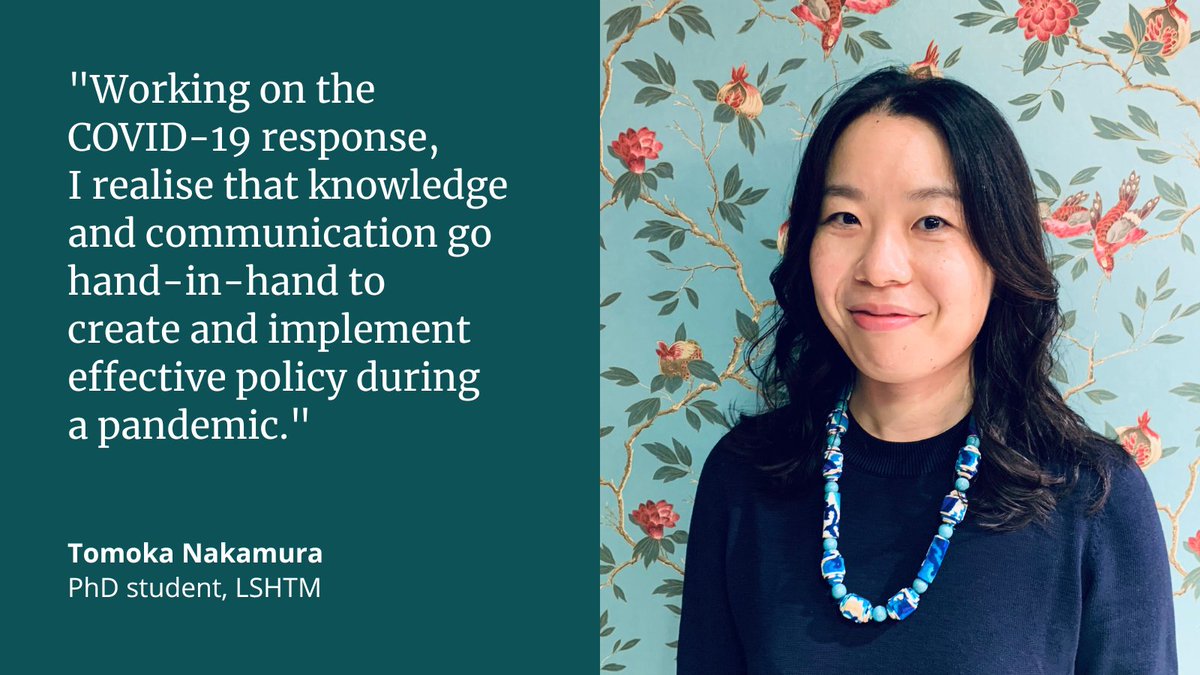cmmid_lshtm's tweet photo. 👋 Meet @epitomoka! 

🦠 Tomoka's PhD focuses on the impact of behaviour &amp; #COVID19 control measures on contact rates &amp; disease transmission in Japan (with @NU_kouhou) &amp; the UK.

🔬 She has worked @WHO as an epidemiologist &amp; a researcher @fredhutch.  

👉 https://t.co/W7RayPBBdU https://t.co/530xioiNqm