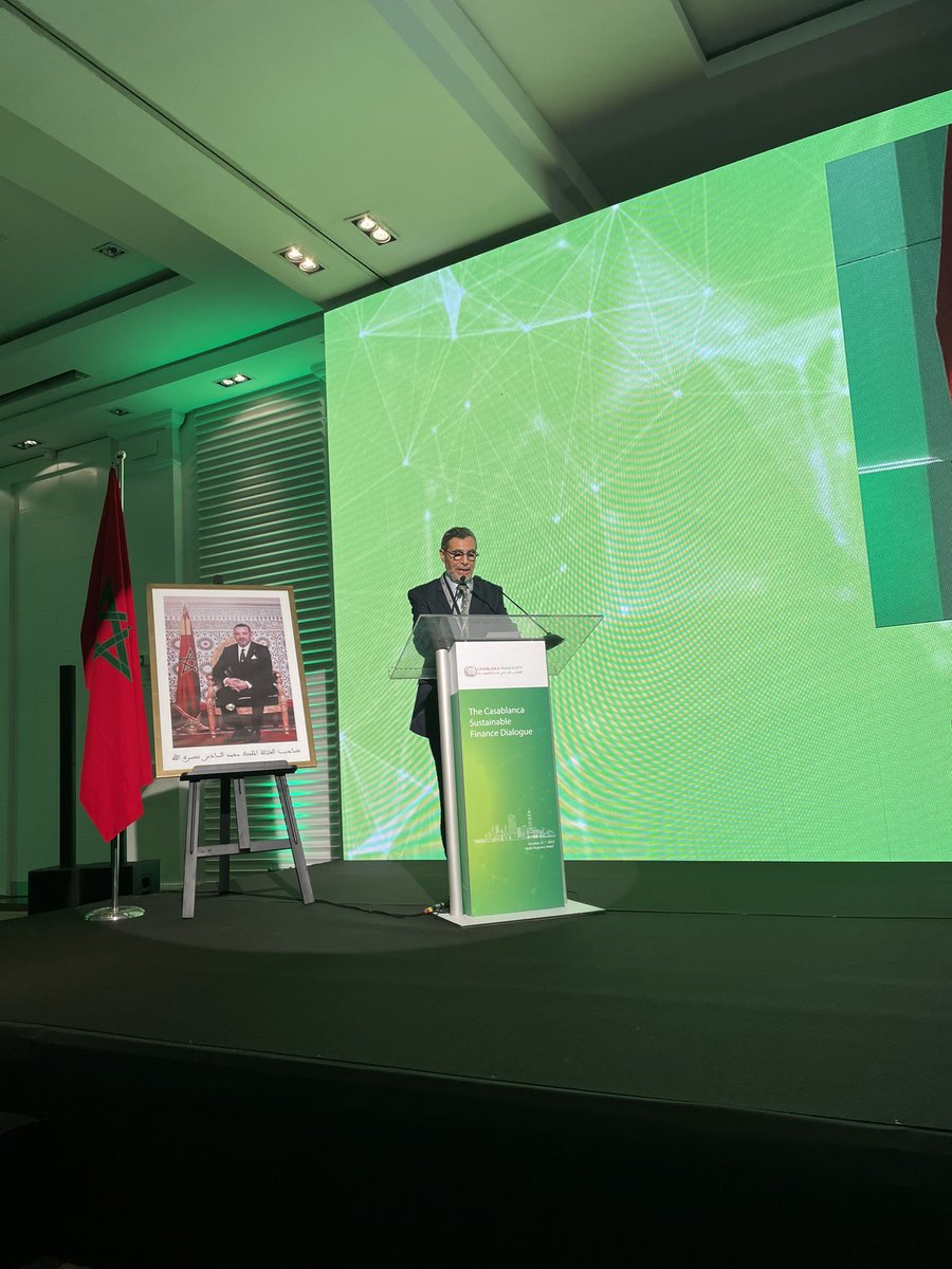 [ <a href="/CasaFinanceCity/">Casablanca Finance City</a> Sustainable Finance Dialogue] Introduction

Saïd Ibrahimi, CEO of <a href="/CasaFinanceCity/">Casablanca Finance City</a>, opened the sustainable finance conference in Casablanca. 

#WAIFC #sustainablefinance #casablanca