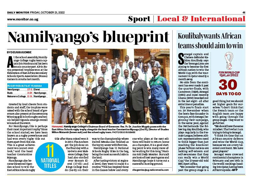 ngonians's tweet photo. We continue to celebrate @anchors_rfc for making us proud at the East African games that were held in Arusha. Thank you too @ngonians for your continued support.
#nisidominus https://t.co/mZMQpyW9td