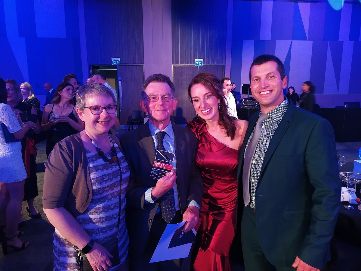 Meeting our fellow award winners last night at the #BFA22 who you may recognise from BBC2's show This Farming Life #EmmaGray #ScottishShepherdess #candmclub