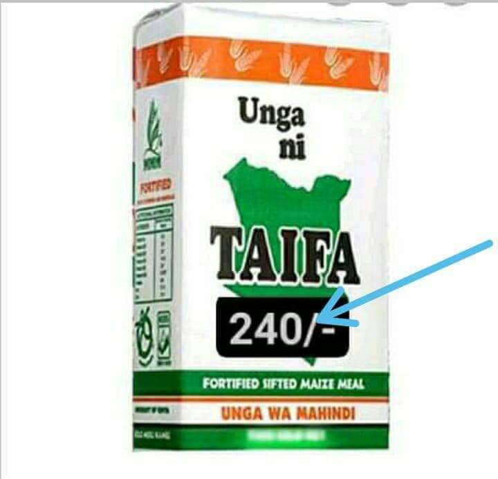 MwachereShuma's tweet photo. Walisema wakichukua uongozi, ndani ya siku 100, bei ya unga itashuka ifike Ksh 70/= ....
Hapa Mrughua - #TaitaTaveta ni Ksh 240/=
Wakilisha bei ya unga uliko...
Twende kazi ...
#UngaRevolution https://t.co/u2zPEdl3GO