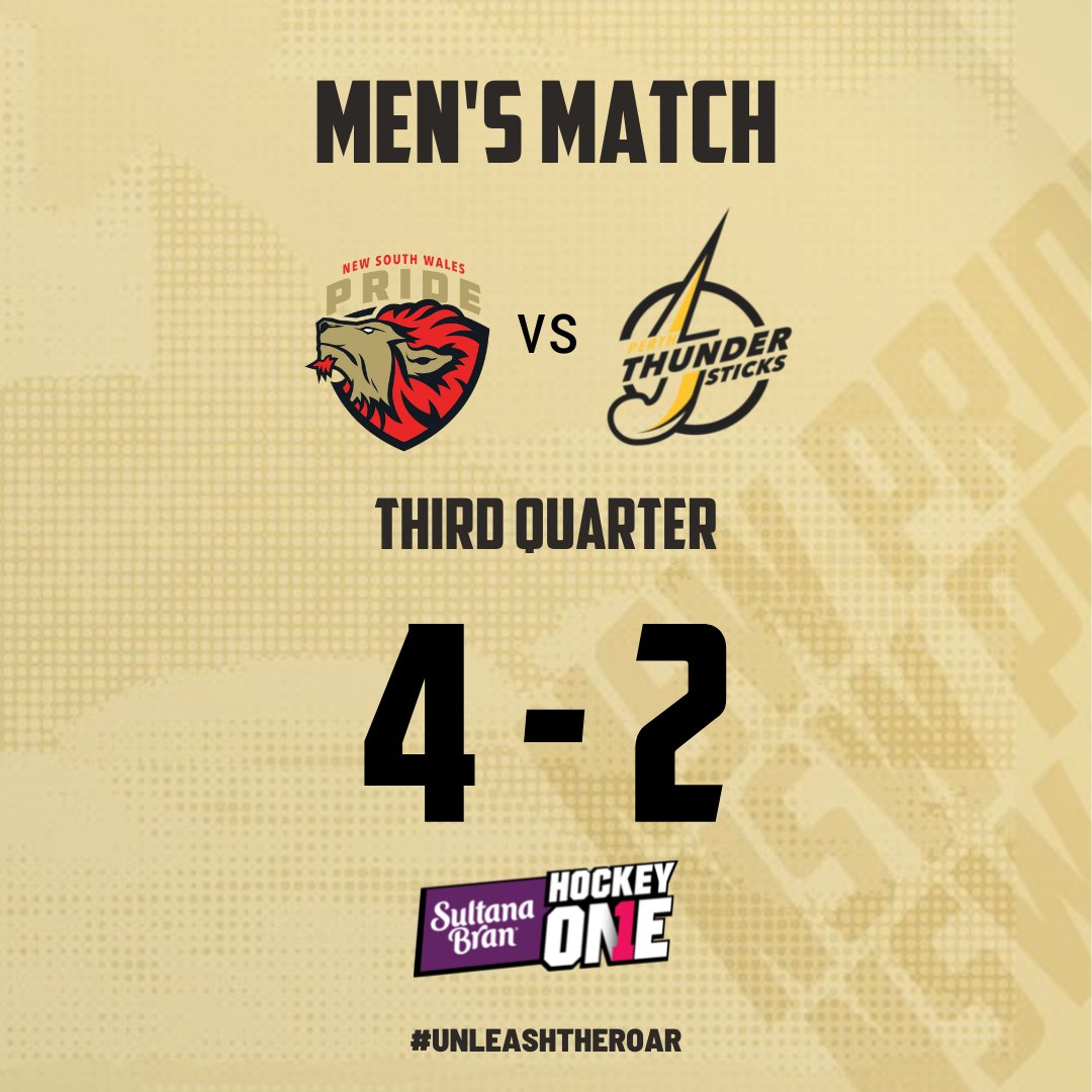 A scoreless quarter in the NSW Pride v <a href="/ThundersticksH1/">PerthThundersticks</a> match, set to be a thrilling final quarter! 

<a href="/H1League/">Hockey One</a> 
#hockeyone
#unleashtheroar

#NSWvPTX