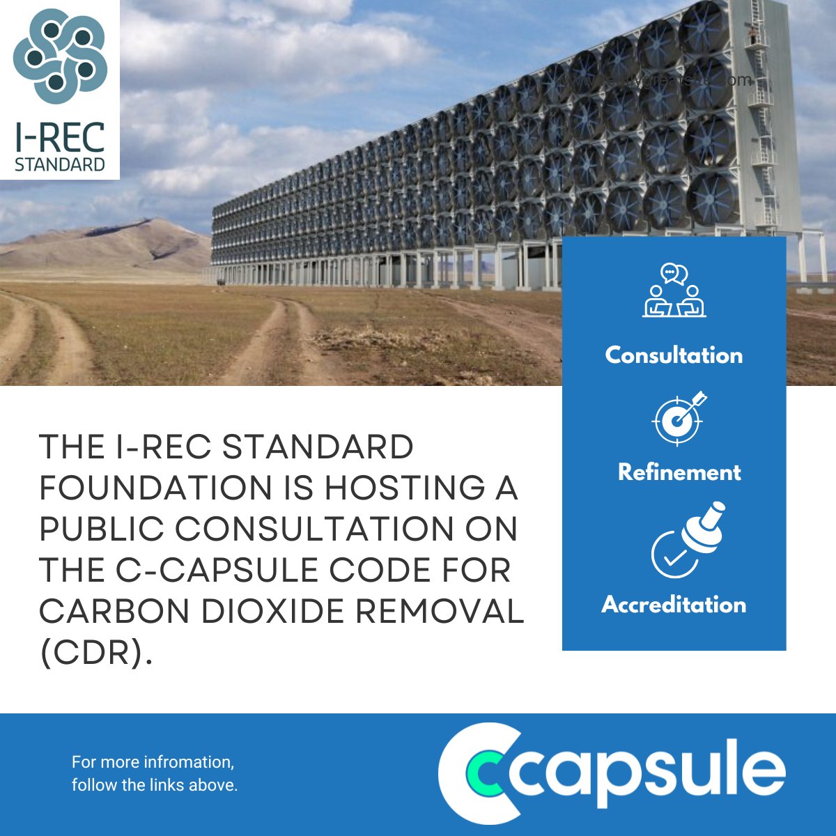 IREC_Standard's tweet photo. This consultation is part of the I-REC Standard's Accreditation process for upcoming Product Codes to adhere to the International Attribute Tracking Standard (Standard). 

For more information on this consultation, go here: https://t.co/4sZxVVCDJe https://t.co/3wotBg9pdF