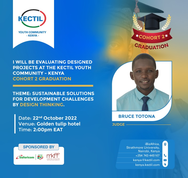 KectilKenya's tweet photo. Introducing our amazing judges  🎓🥳
#kectilkenyagraduation 
#SDGs 
#kectilkenyacohort2 
#designthinking
#safaricomtuinuane

@kectil @thedatamoran @HumpreyOwuor @BruceTotona 
@iBizAfrica @SafaricomPLC @iLabAfrica https://t.co/ZvQH6RhgrY