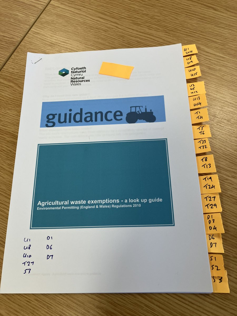 We are ready to welcome local <a href="/NFUCymru/">NFU Cymru 🚜</a> members to the office today to renew their Waste Exemption registrations.  Edrych mlaen i groesawu ein aelodau heddiw i adnewyddu eu esemptiadau gwastraff