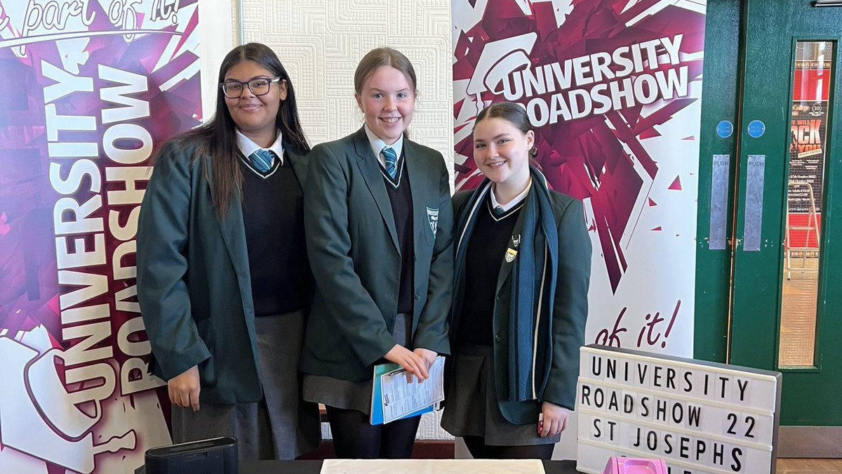 Another busy week with our NI outreach programme - David Bradley visited Dunclug College Ballymena, St Patricks Lisburn and St Joseph's Belfast

Thank you to all the schools for inviting <a href="/DkIT_ie/">DkIT</a> &amp; to <a href="/EdRecruitMarket/">ER&M</a> for organising

<a href="/dunclugcollege/">Dunclug College</a> <a href="/StPatsLisburn/">St Patrick's Academy</a> <a href="/stjosephs1992/">St Joseph's College, Belfast</a>