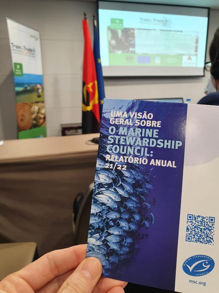 PAkiwumi's tweet photo. The Marine Stewardship Council @MSC made an stimulating presentation at our @UNCTAD workshop in Luanda on the certification of environmental sustainability of catch fish. It is key for access to lucrative markets &amp; to ensure high-end market entry for countries such as #Angola. https://t.co/jqqhuBuI4K