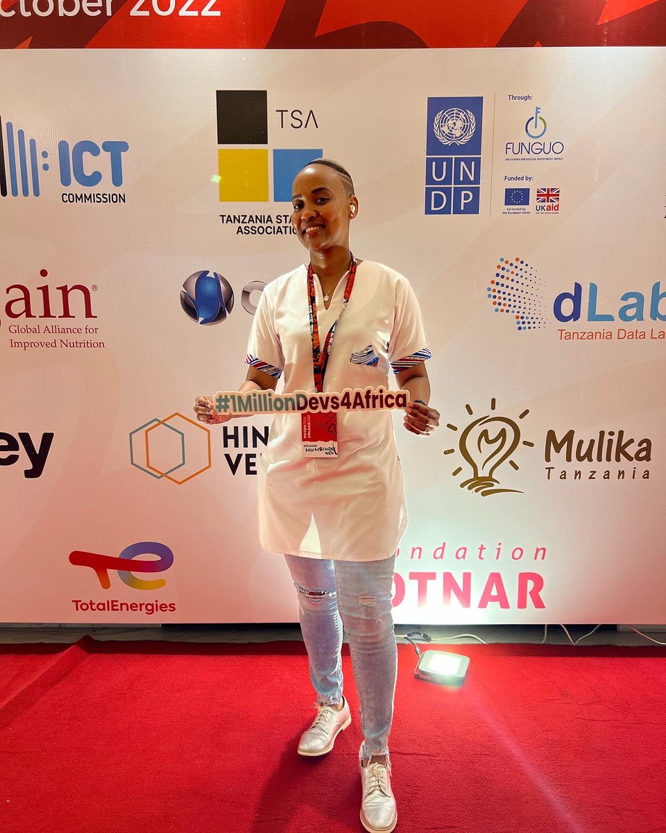 PLPAfrica's tweet photo. The #1MillionDevs4Africa program aims to drive transformative change for the youth in Tanzania ⚡️🌍
@PLPAfrica ‘s Chief Of Growth & Operations @Cobyi shared the impact and vision of the program with the audience @SparkSahara #PotentialUnleashed2022 event this morning! https://t.co/ov8K3YSMaY