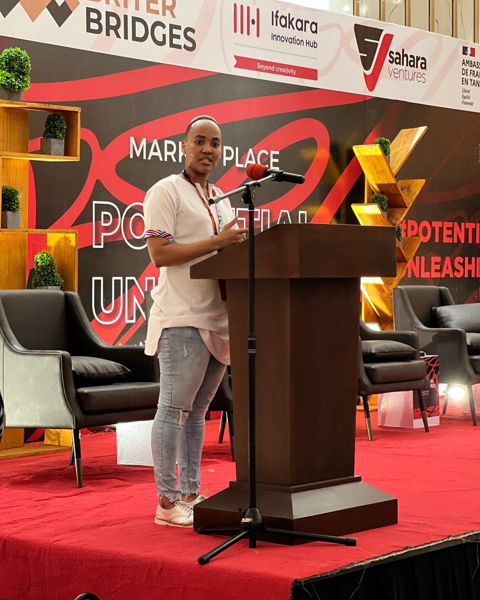 PLPAfrica's tweet photo. The #1MillionDevs4Africa program aims to drive transformative change for the youth in Tanzania ⚡️🌍
@PLPAfrica ‘s Chief Of Growth & Operations @Cobyi shared the impact and vision of the program with the audience @SparkSahara #PotentialUnleashed2022 event this morning! https://t.co/ov8K3YSMaY
