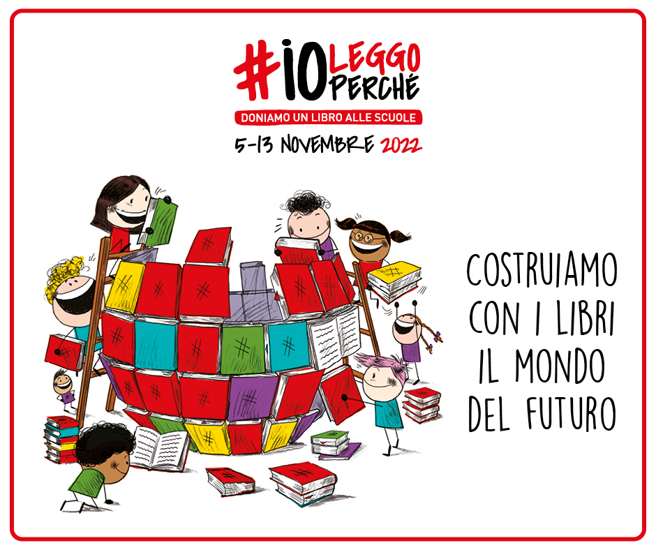 CopernicoCG's tweet photo. 🛑Anche quest'anno partecipiamo all'iniziativa
#ioleggoperché Tra il 5 e il 13 novembre 2022 
🎁Chiunque lo desideri potrà scegliere un libro, acquistarlo nelle librerie aderenti, anche a distanza, e donarlo alle nostre Scuole 
#icscopernico #cgcopernico https://t.co/mLF2vDfcYl
