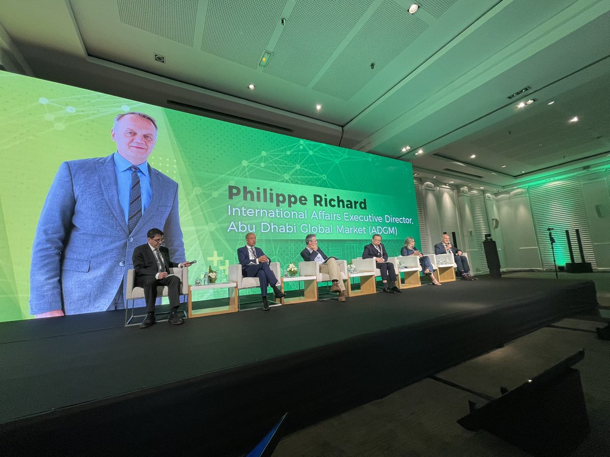 WAIFC_'s tweet photo. [ @CasaFinanceCity Sustainable Finance Dialogue] Panel #1 

Our board member and Executive Director @ADGlobalMarket, Philippe Richard, stated: 

“We need to have a strategy direction coming from the leadership of the governments. Otherwise, it will never work”. 

#WAIFC https://t.co/0unb3JnISP
