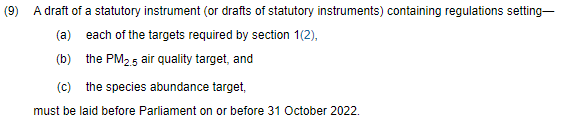 mbaxteriema's tweet photo. Environment Act 2021 requires legally binding #Biodiversity #AirQuality #Water and #ResrouceEfficiency &amp; #Waste targets to be laid in Parliament by the end of Oct...how likely if new PM reshuffles #Cabinet? https://t.co/pSYXK7luGy