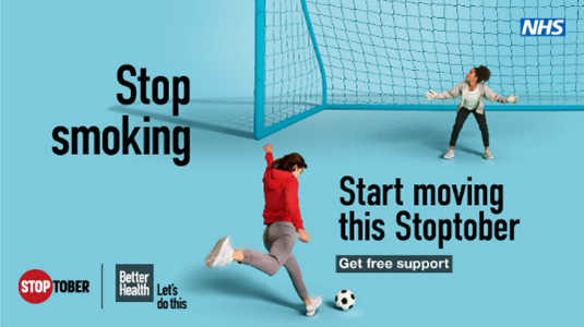 NottmCityPBP's tweet photo. When you stop smoking your circulation starts to improve which makes breathing, moving, exercise much easier.  
 
Search Stoptober to quit smoking and start moving!  
 
https://t.co/exH51Su1Uo  
 
#BetterHealth #Stoptober #Stubit22 #NottmCityPBP https://t.co/dVDPET5RP2