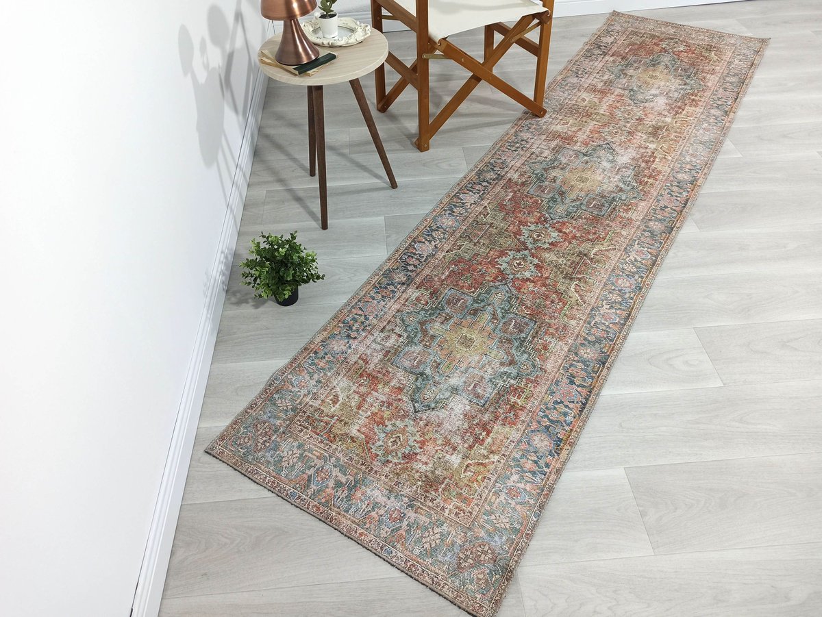 fameliving's tweet photo. Excited to share the latest addition to my #etsy shop: Turkish Runner Rug, Heriz Distressed Earth tones Terracotta Floral Vintage Hallway Runners Luxury Kitchen Tapis Farmhouse Boho Kilim Rugs https://t.co/D0GwLu9jW2 #rectangle #persian #entryway #bohemianeclectic #run https://t.co/SsJT6GsMpn