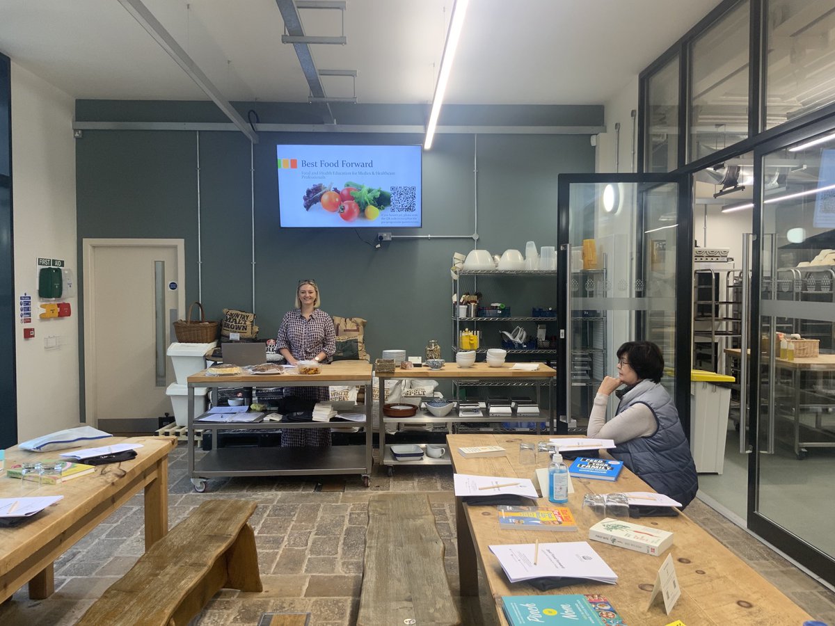 First day of our Best Food Forward workshops for medics and health care professionals. Excited to be doing this pilot!