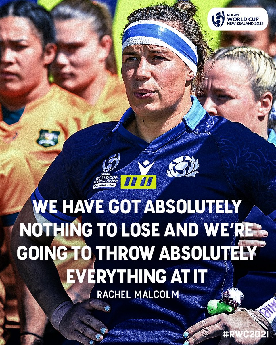 rugbyworldcup's tweet photo. Confidence is 🔑

@Scotlandteam captain Rachel Malcolm is ready to face the hosts...

#RWC2021 #NZLvSCO https://t.co/f2063Phqyb