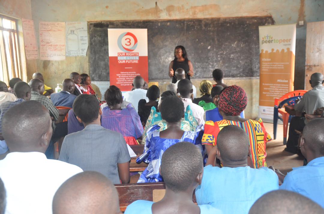 PEERUganda's tweet photo. PEERU conducted an Adolescent Health focused Parent's and Teacher's Association (PTA) meeting happening at Busandha P/S in Busandha Parish, Bugulumbya Subcounty - Kamuli district; the school has one of the highest number of school dropouts in the district. #03Program https://t.co/a5MNWQKZTa