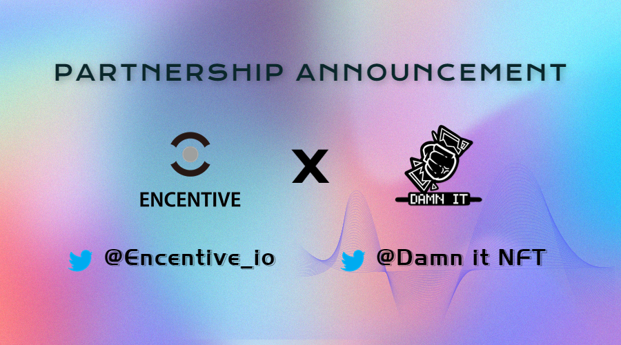 DamnItCommunity's tweet photo. 📢We are thrilled to announce our new strategic partnership with @Encentive_io
✨#Encentive is the world’s first Fiat-DeFi integrated #Web3 SaaS platform, which enable turn-key deployment of Web3 applications including #DeFi, #NFT, #GameFi and more.
#NFTs #DamnItNFT #NFT https://t.co/Ymy7ZRlsDX