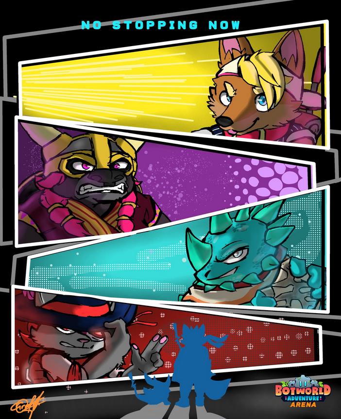 Today is #FridayFanArt &amp; we have selected this week's #BotworldAdventure Fan Art Event winner. Congrats to @mitchillustrate for this wonderful work of art. This talented Botmaster will be rewarded 150 Gems. #BotworldAdventureArt #MobileGames #MobileGaming #rpg #openworldgame