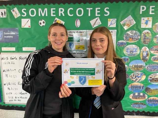 somercotesacad's tweet photo. Congratulations to our PE stars of the term. All students have shown tremendous commitment to their respective sports teams and clubs this half term. All are worthy of the recognition. Well done!
#PEStars #commitment https://t.co/dtyCq95OS7