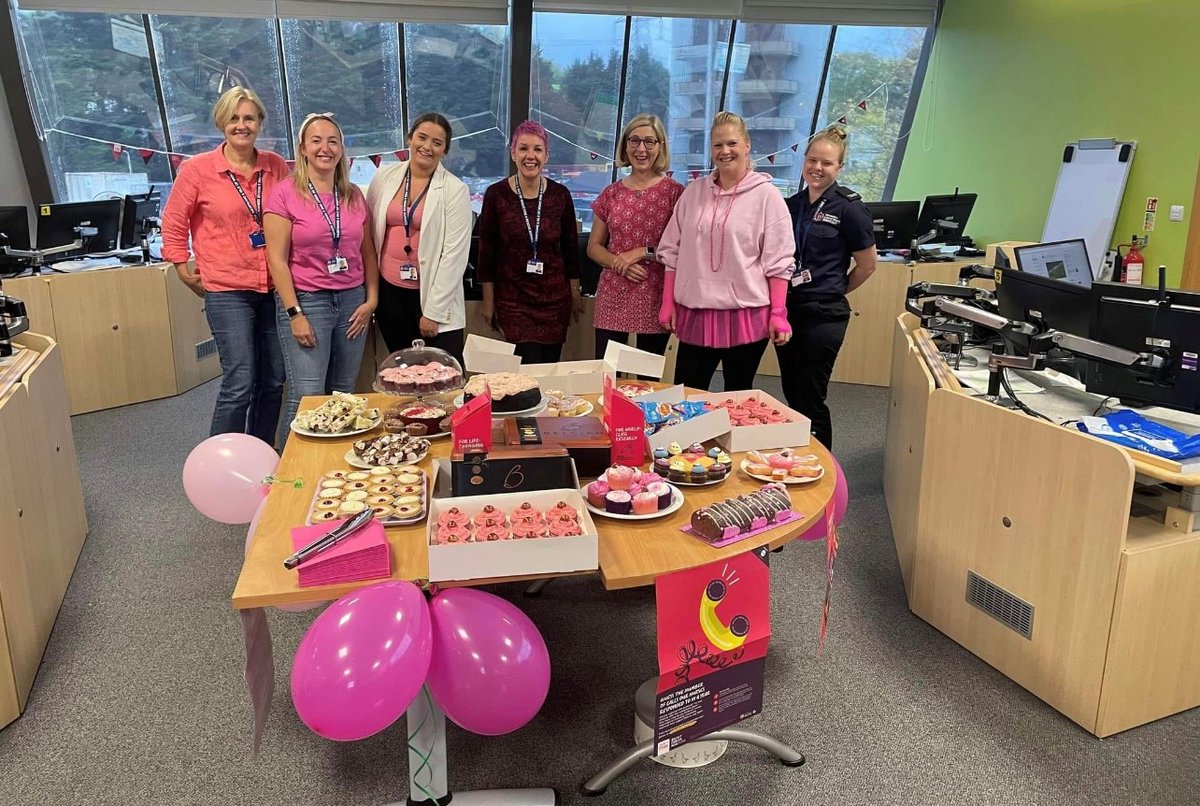 hiwfrs_control's tweet photo. White watch cake sale today in the control room to raise money for Breast Cancer Now. Head up with your pennies or donate to our justgiving page below https://t.co/YC9hdHq82x Thank you for your support 🥰 #WearItPink @BreastCancerNow #MenToo https://t.co/no6I3EaD8I