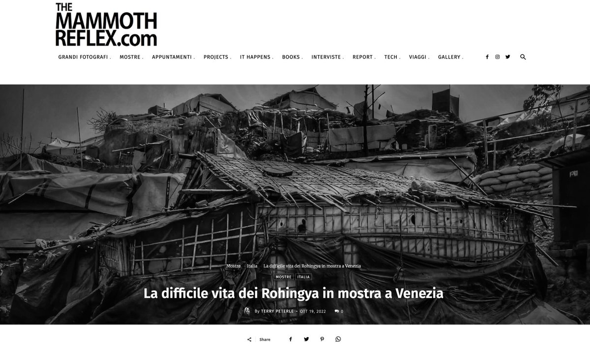 MainulI39525825's tweet photo. Lo spazio espositivo dell’Università Ca’ Foscari CFZ – Cultural Flow Zone, fino al 31 ottobre ospita la mostra fotografica dal titolo“Un ambiente ostile:vita dei Rohingya” che presenta una serie di fotografie scattate da rifugiati Rohingya.
#Rohingya
#Refugee
#Exhibitions
#Vanice https://t.co/pbSX05gHwd